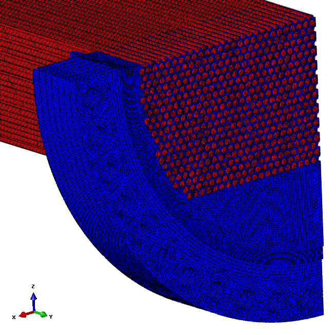Finite element analysis result